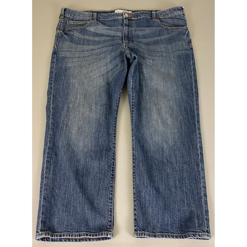 Lee Men's‎ Modern Series Jeans Size 48x30 Blue Straight Fit Straight Leg Cotton